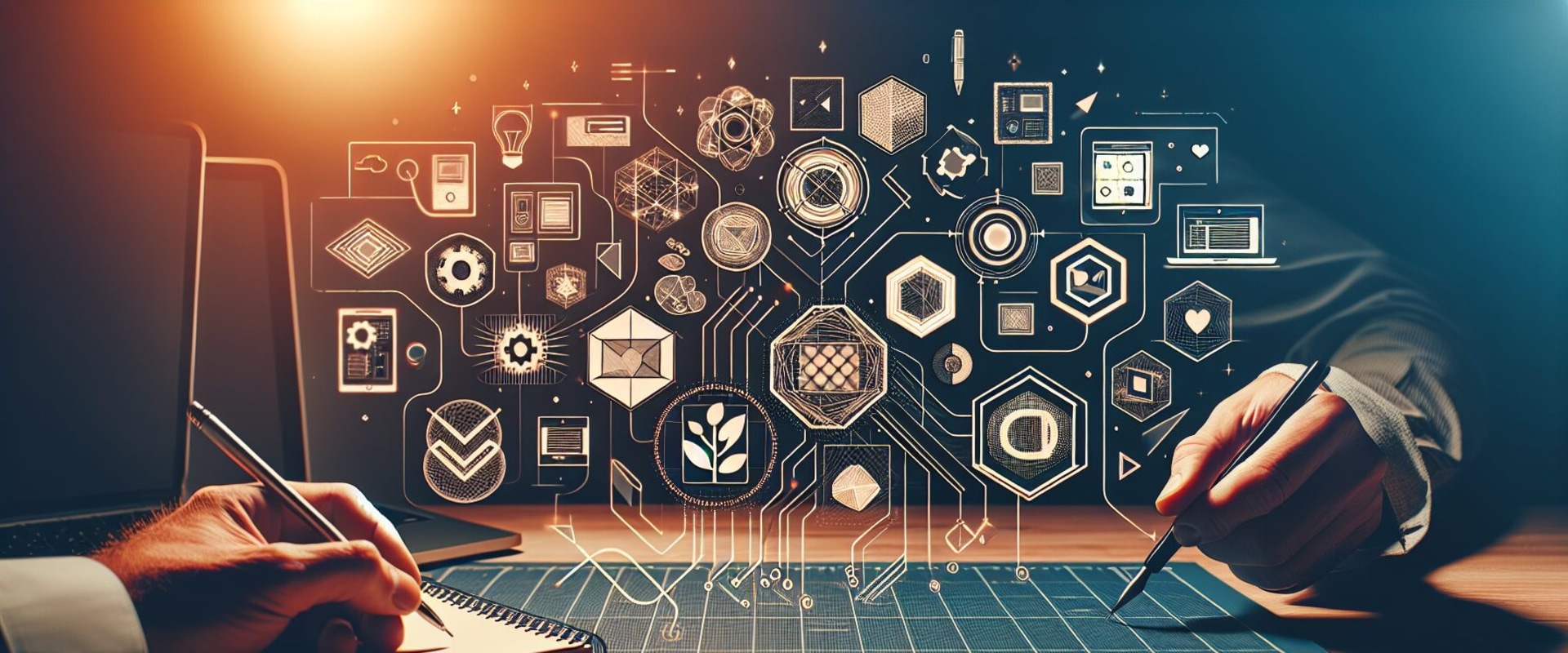 Entwerfen eines Logos für Startup-Marketingagenturen
